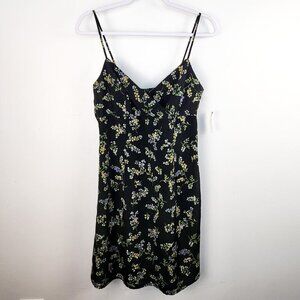 Rampage Vintage 90s Floral Mini Dress Size 11 or Medium Grunge Alternative Alt